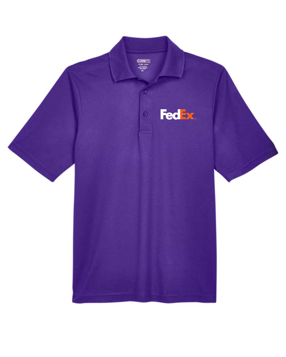 Unisex Purple Work Polo Shirt